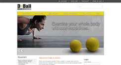 Desktop Screenshot of d-ball.com