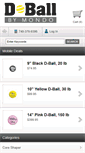 Mobile Screenshot of d-ball.com